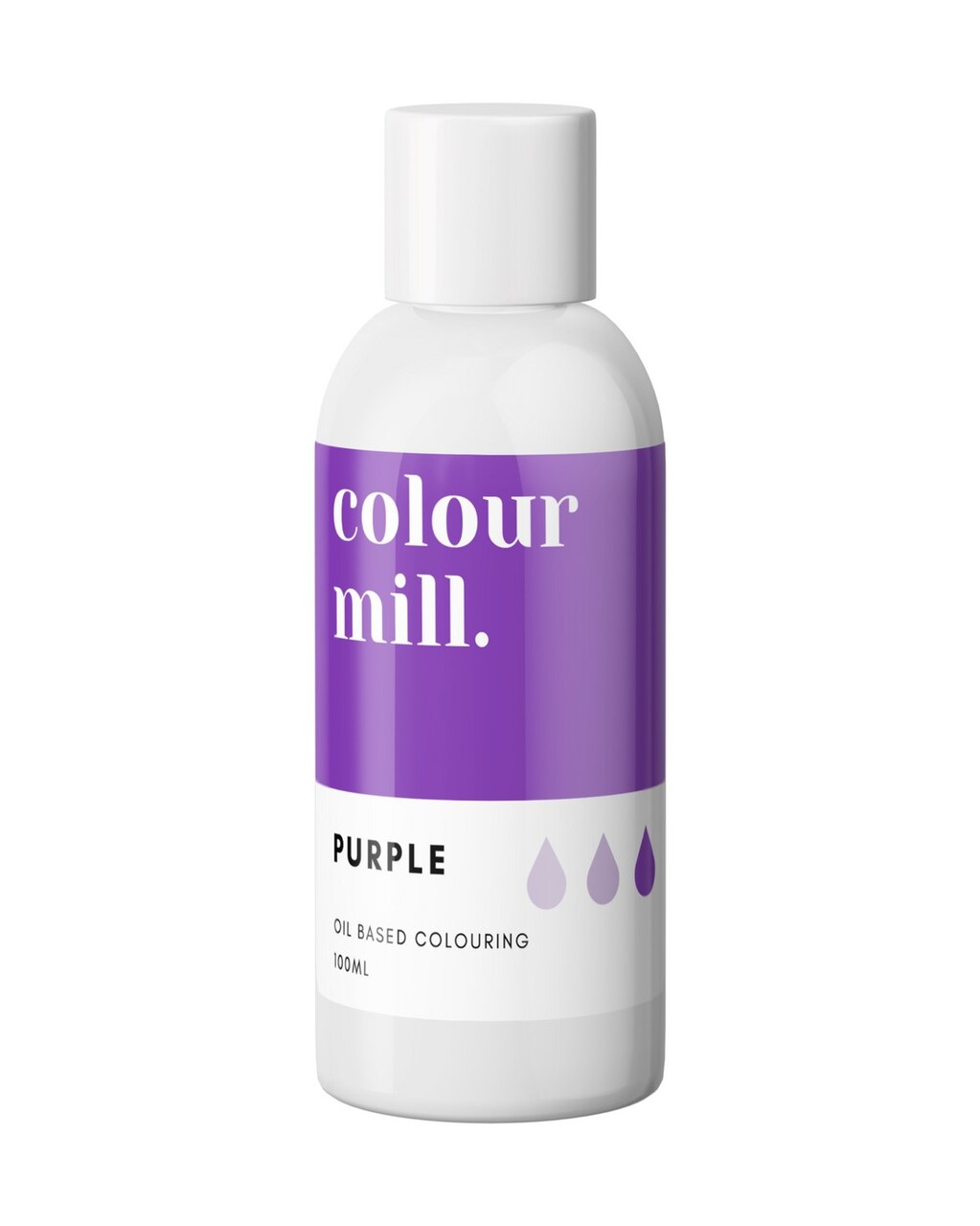100ml Oil Based Colouring Purple Rich Vibrant Gel Colour Perfect For Buttercream Chocolate Cake Ganache